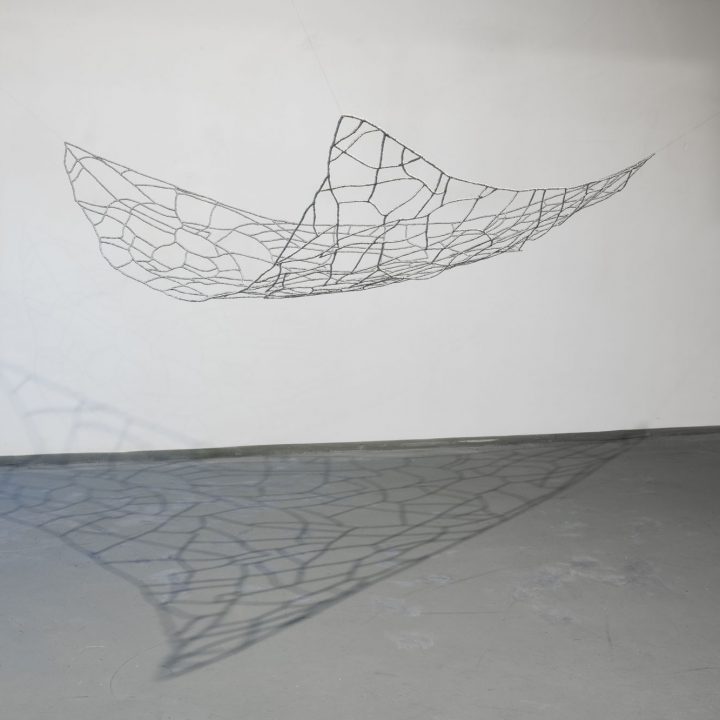 Gardur, installation exposition Fresh Winds. Photographie de H-A. Ségalen, janvier 2020