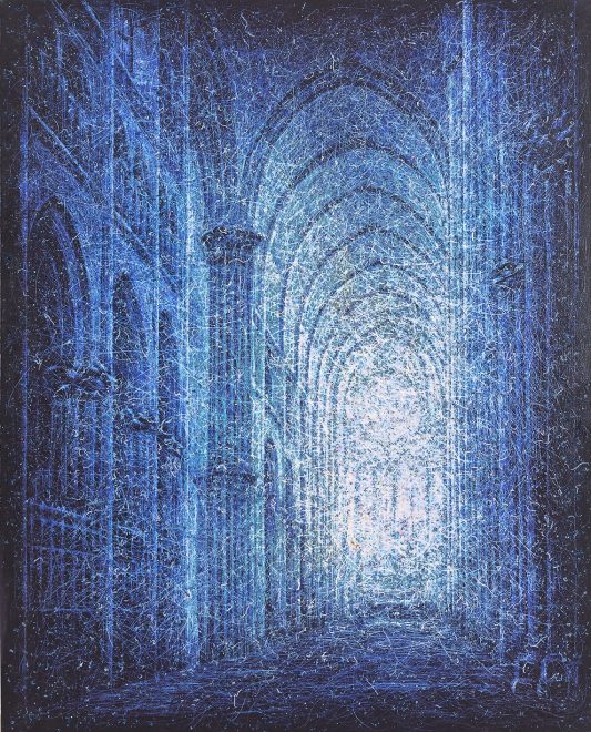 Voyage 19 IX, 2019, Acrylic on Canva, 162x130