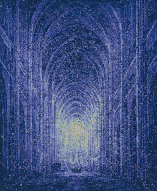 Voyage Immobile 20 XII, 2020, Acrylic on Canva, 65x53,5