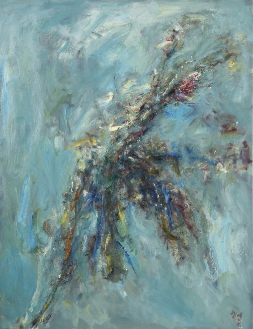 A Paris, 2011, Oil on canvas, 65x50cm