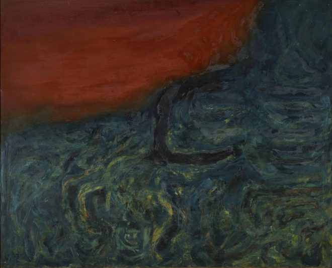 Secular Society, 1969, Oil on canvas, 130x161cm
